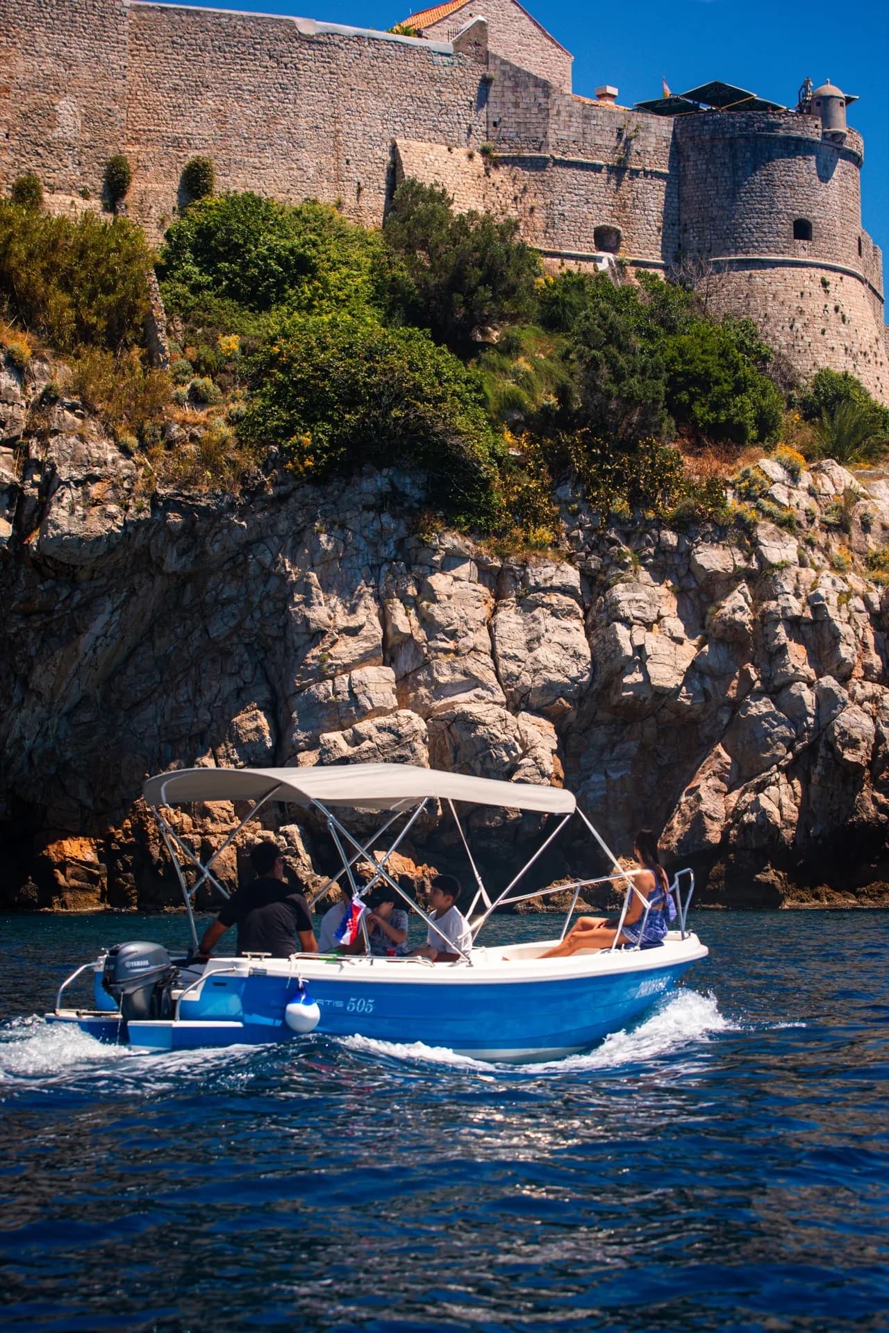 Dubrovnik Beach and Caves Tour Boat tour visiting beaches and caves near Dubrovnik