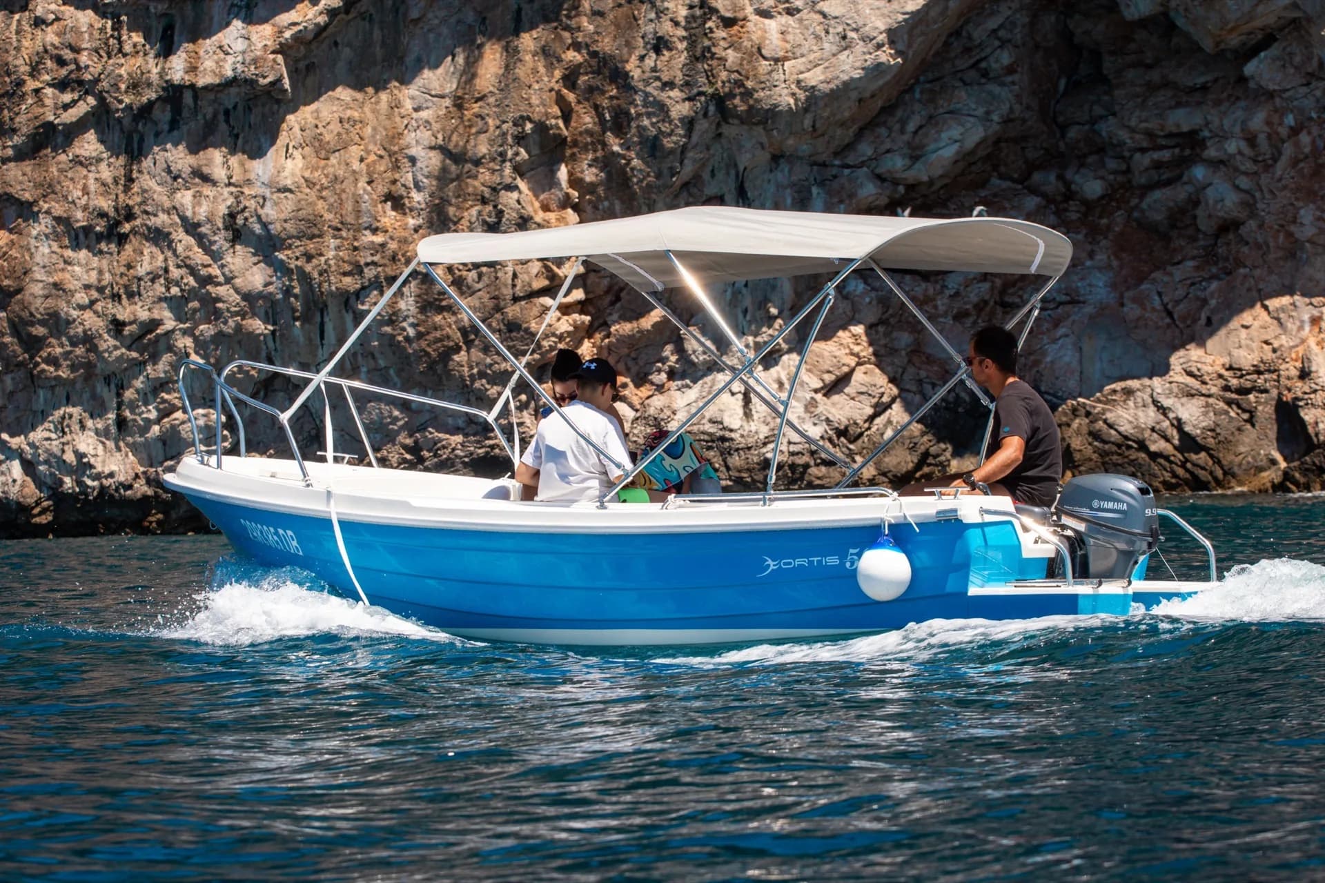Dubrovnik Cave Tour Guests exploring sea caves near Dubrovnik Old Town by boat
